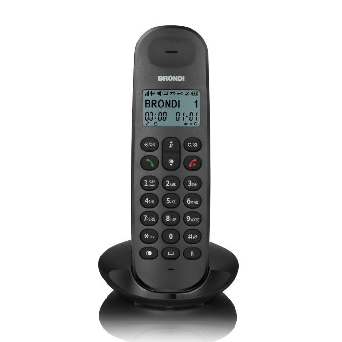 Brondi Lotus DECT Phone, Black