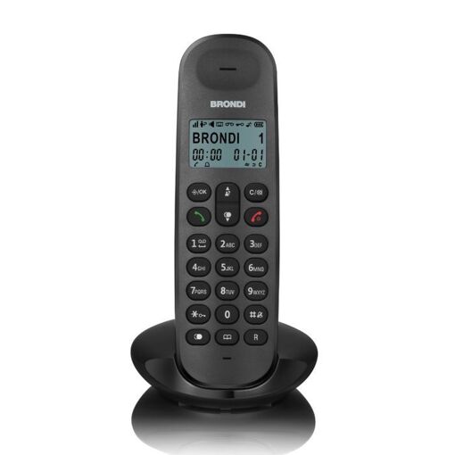 Téléphone DECT Brondi Lotus, Noir