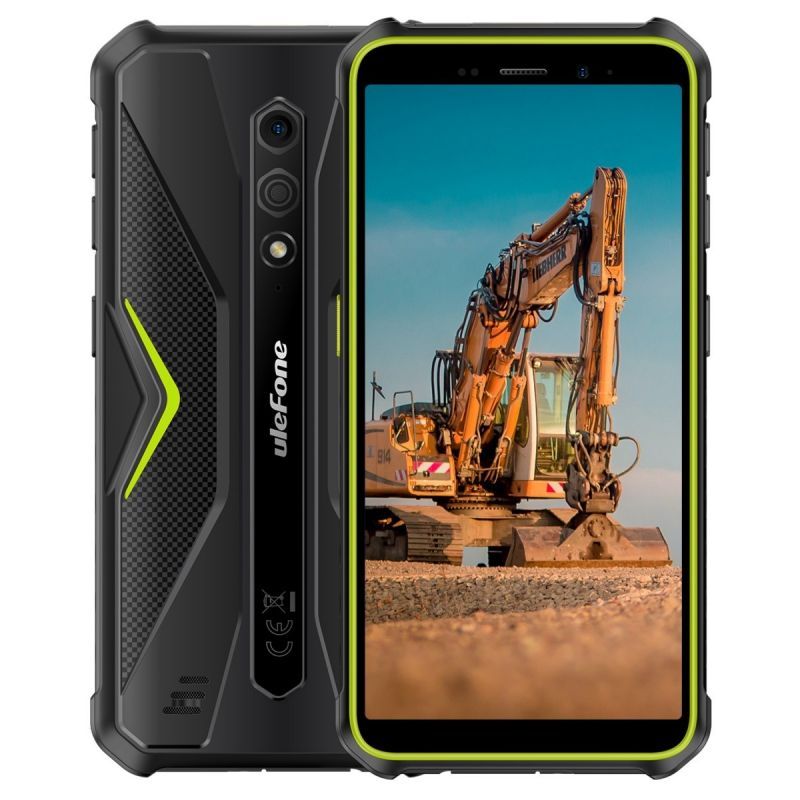 Ulefone Armor X12 - 5.45" Hybrid SIM, Android 13, 4GB RAM, 32GB Storage, 4860mAh Battery, Black