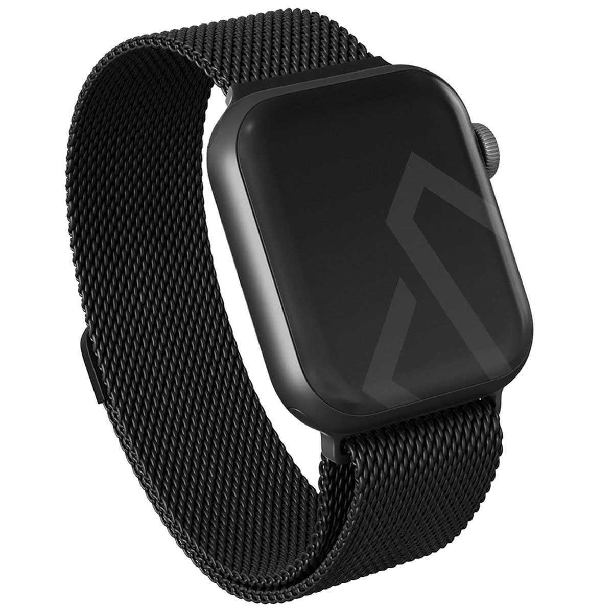 Bracelet de montre Burga Milanais - Noir (42-49 mm)