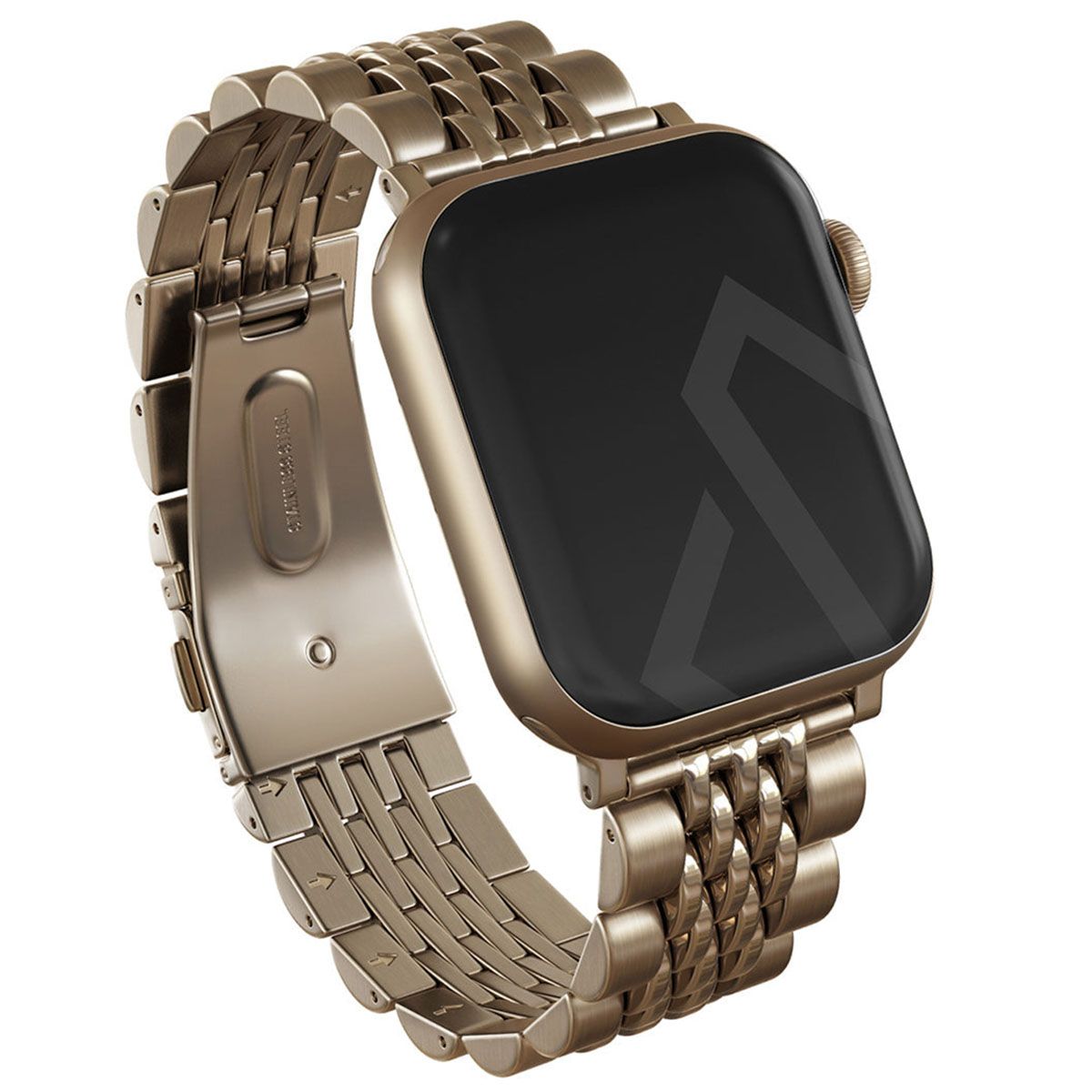 Bracelet en acier Burga pour montre Série 1-9 / SE / Ultra (2) 42/44/45/49mm Doré Royale Chic