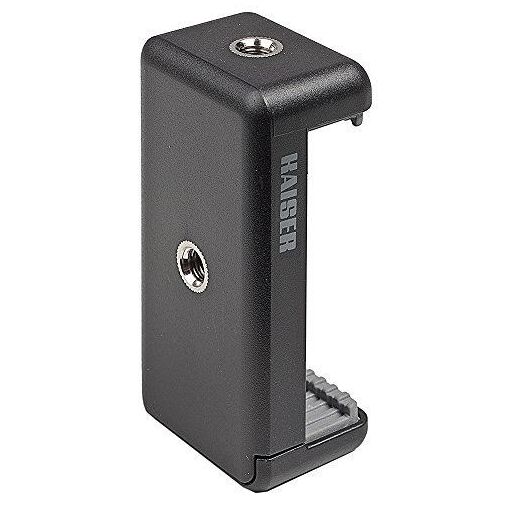 Soporte para teléfono inteligente Kaiser con 2 sockets para trípode