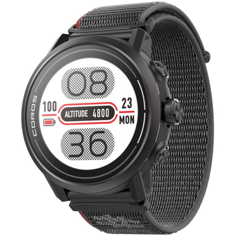 COROS Smartwatch WAPX2-BLK Black 1.2