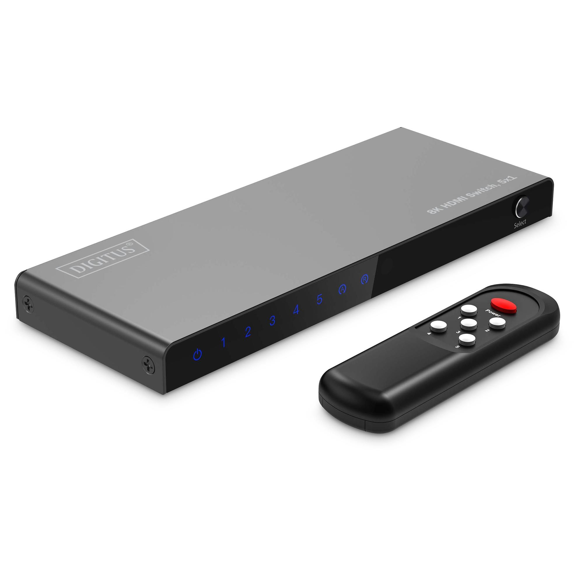 Digitus 8K HDMI Switch 5x1