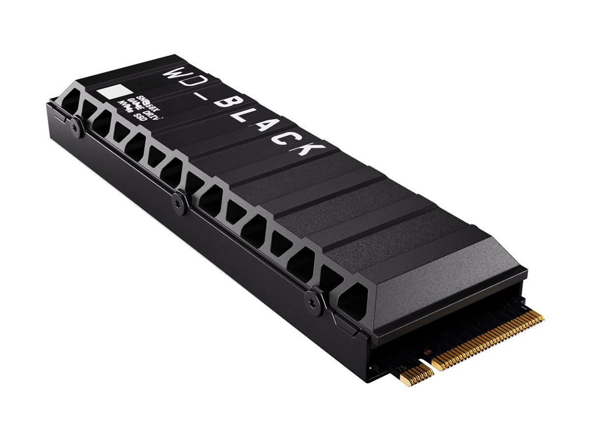 Western Digital Black SN850X 4TB Encrypted SSD - M.2 2280 PCIe 4.0 x4 (NVMe) with Heat Spreader