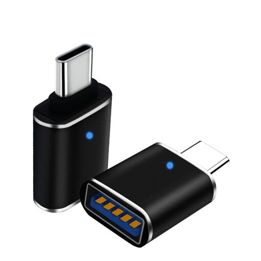Adaptateur USB 3.0 vers Type-C avec indicateur LED (lot de 2) - INF