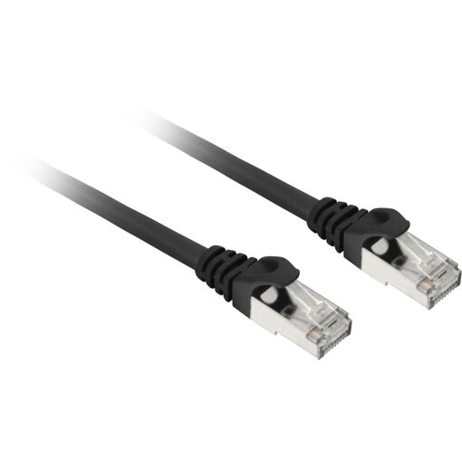 Sharkoon RJ-45 S/FTP Cat.7 Cable, Black, 2m