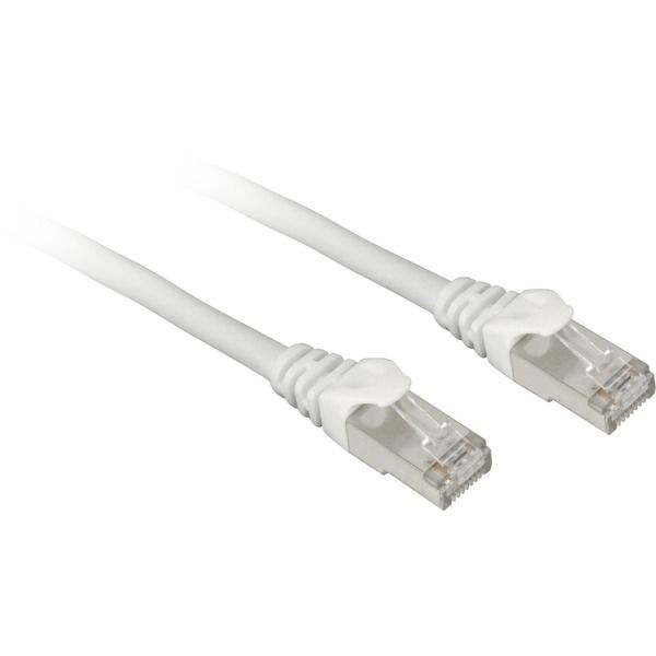 Sharkoon SFTP Connection Cable, RJ-45 Cat.7a (White, 3 Meters, Raw Cable)
