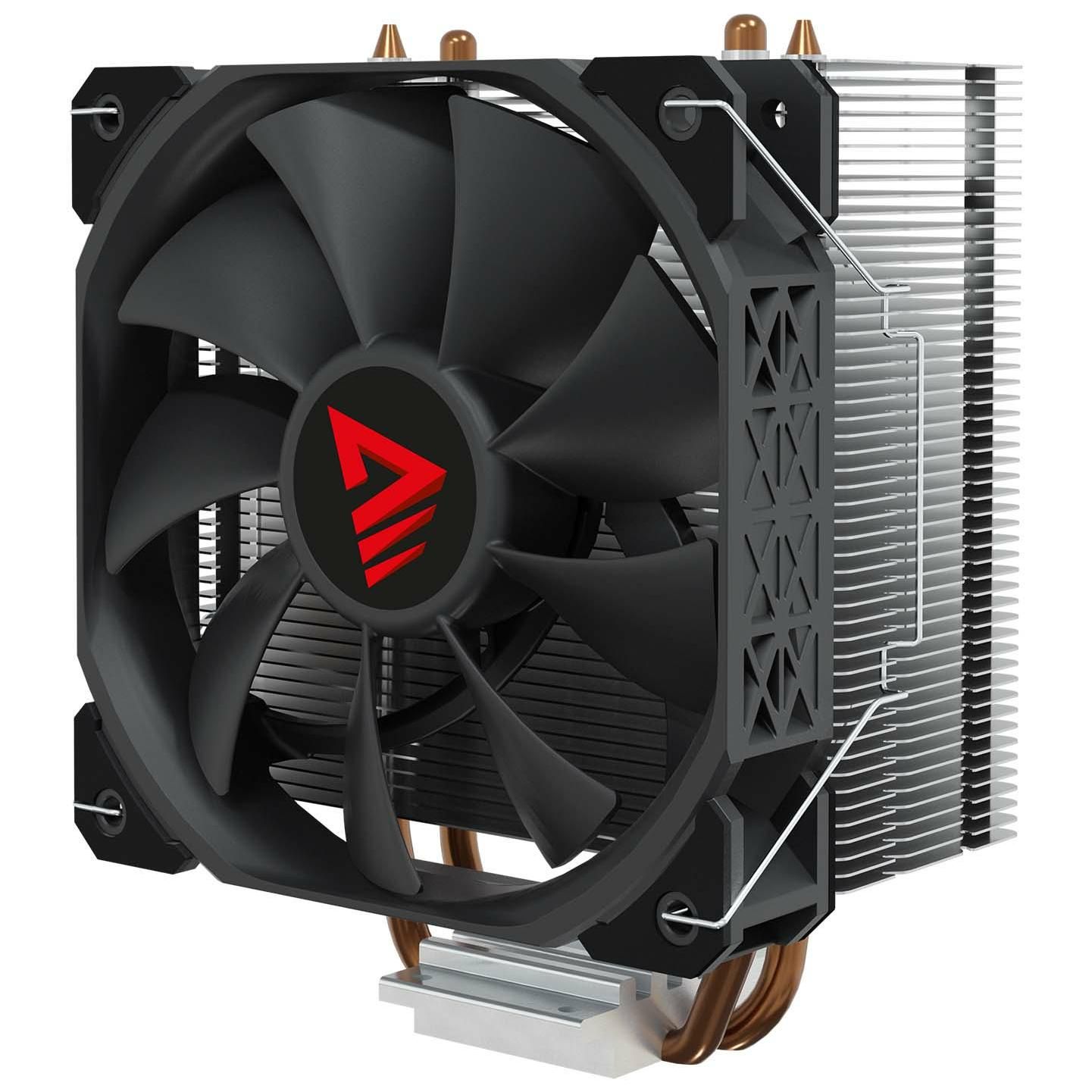 Savio Computer Cooling System, 12cm Fan, Thermal Dissipator/Radiator, Black