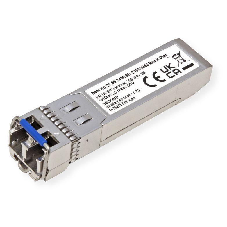 Value SFP+ Optical Network Transceiver Module 10,000 Mbit/s 1310 nm