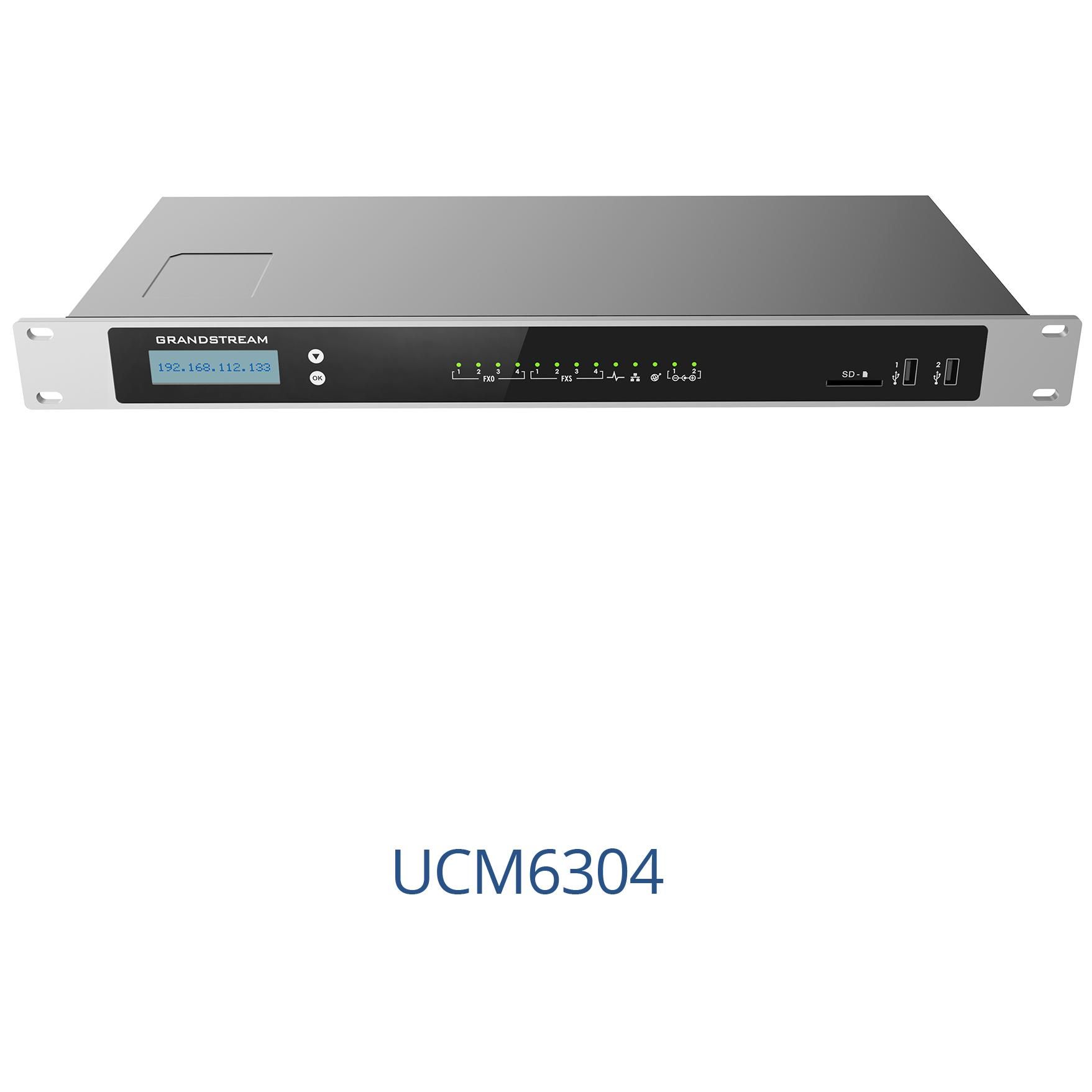 Grandstream Networks UCM6304 IP PBX System