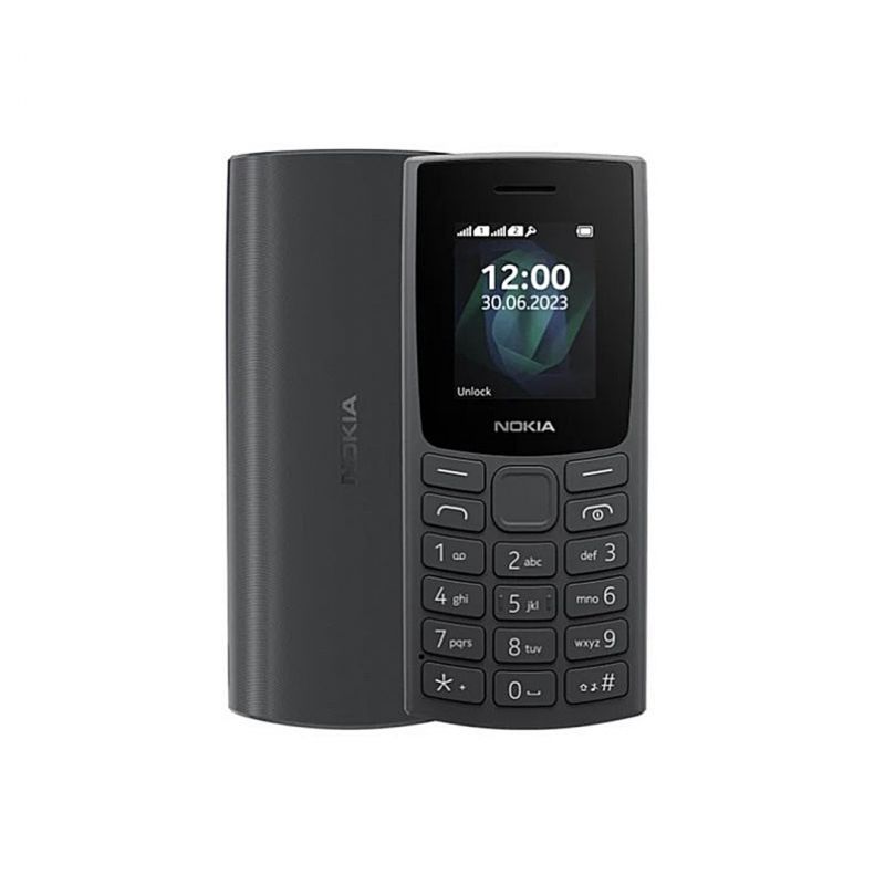 Nokia 105 (2023) 4G Dual SIM Phone, Black