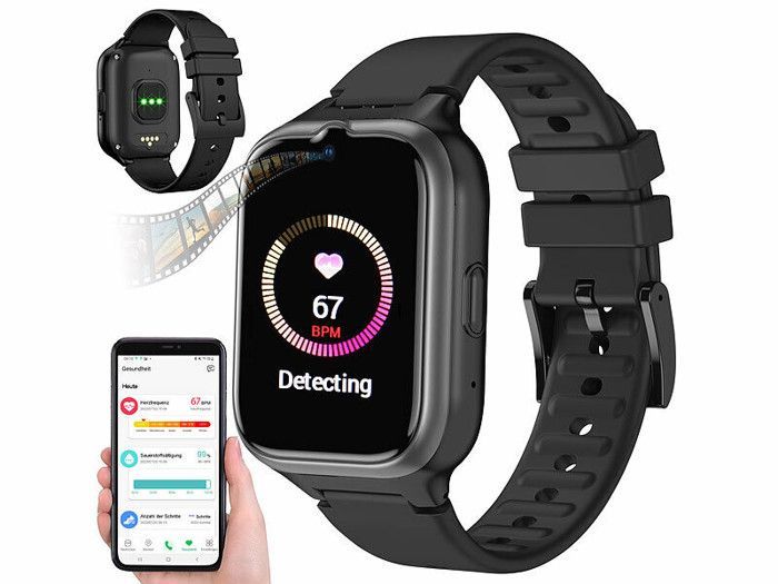 NEWGEN MEDICALS 4G GPS Phone Watch for Seniors