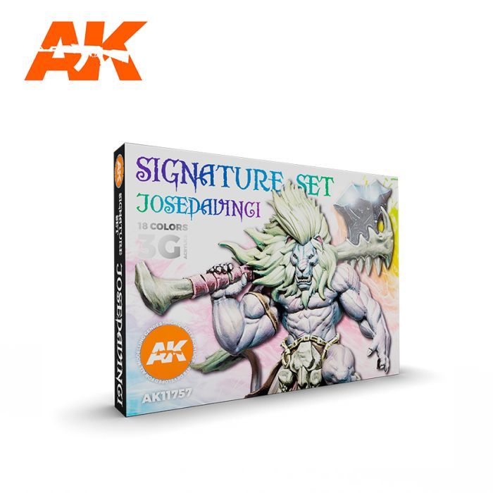 Ak Interactive Signature Set Paint Kit - JoseDaVinci