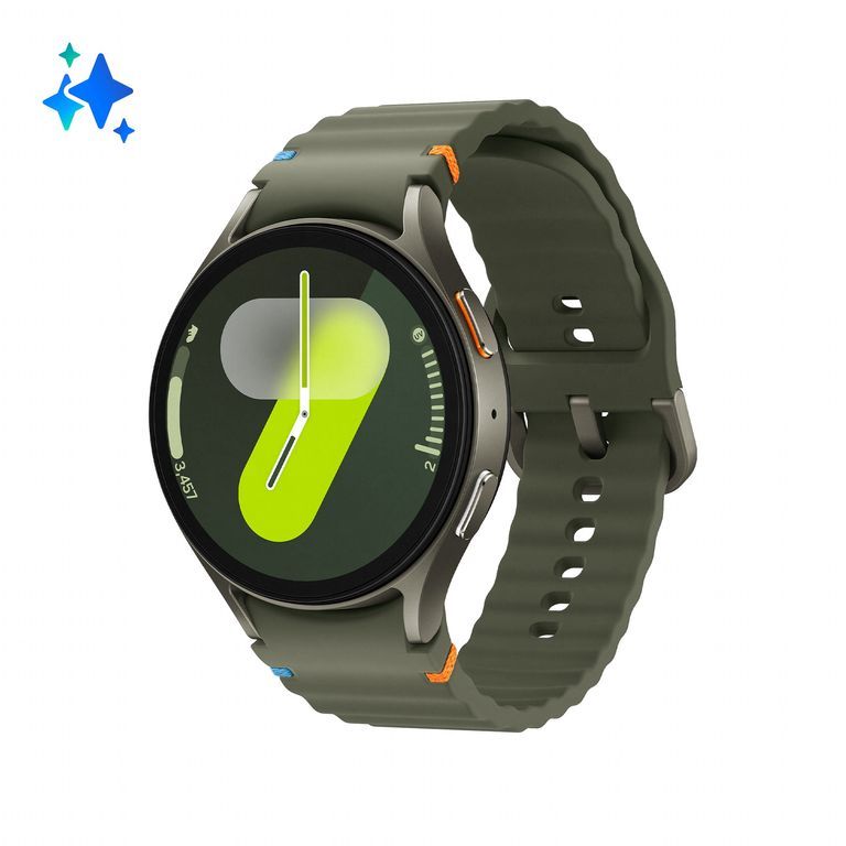 Samsung Galaxy Watch 7 - 1.5-inch AMOLED, 44mm, Digital Green Band, Wi-Fi GPS (Satellite)
