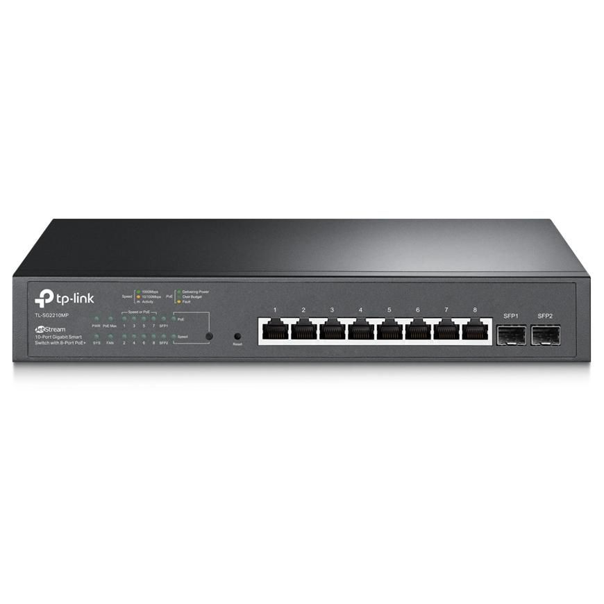 TP-Link JetStream TL-SG2210MP Managed Network Switch