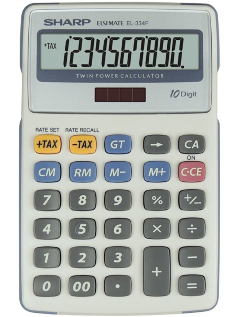 Sharp Financial Calculator, 10-Digit Display