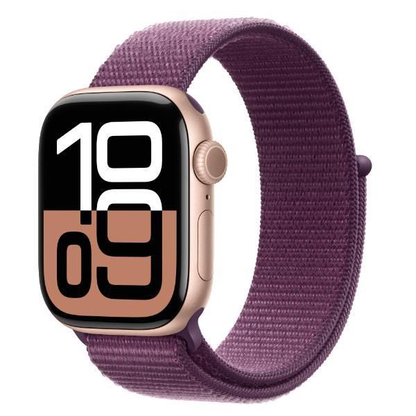 Apple Watch Series 10 46mm Digital 4G Rose Gold WiFi GPS (Satellite)
