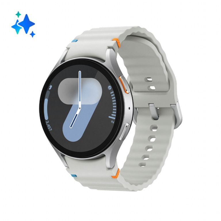 Reloj Inteligente Samsung Galaxy Watch7, Pantalla AMOLED de 1,5', 44 mm, Plata