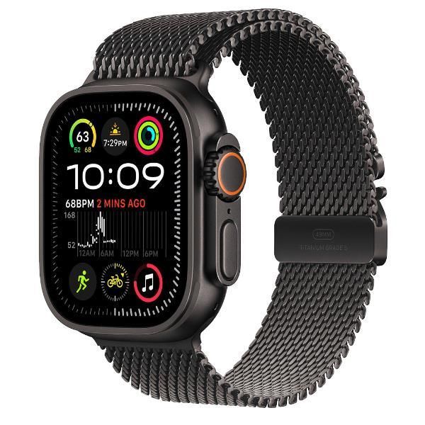 Apple Watch Ultra 2 49mm Digital 410x502 pixels Touchscreen 4G Black Wifi GPS (Satellite)