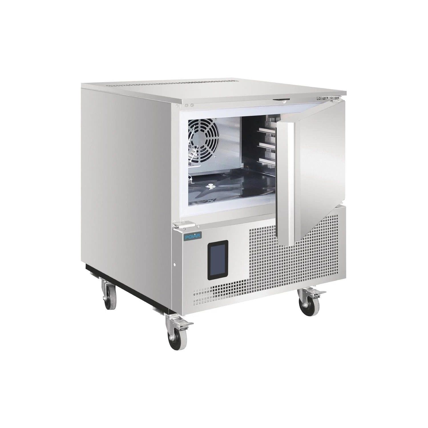 Polar Stainless Steel Cooling Cell 3 x GN 1/1, Touch Controls, Casters, 700W, 220V - MONO