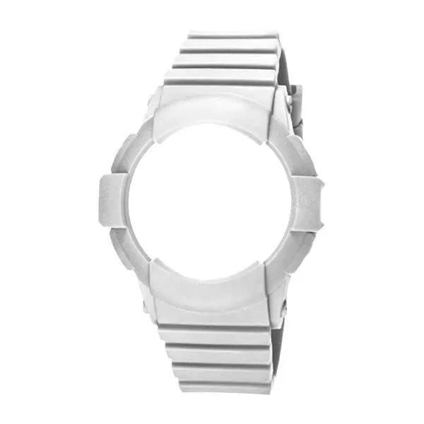 WATX & COLORS Silicone Bracelet (XXL, Silver)