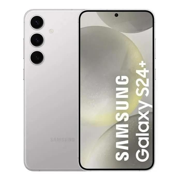 Teléfono inteligente Samsung Galaxy S24 Plus 256 GB Plata (2024) - Reacondicionado - Estado muy bueno