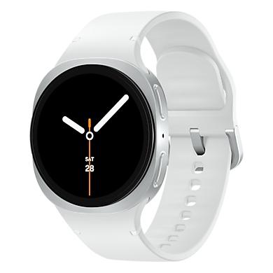 Samsung Galaxy Watch8 4G GPS AMOLED 44mm Smartwatch (Silver White)