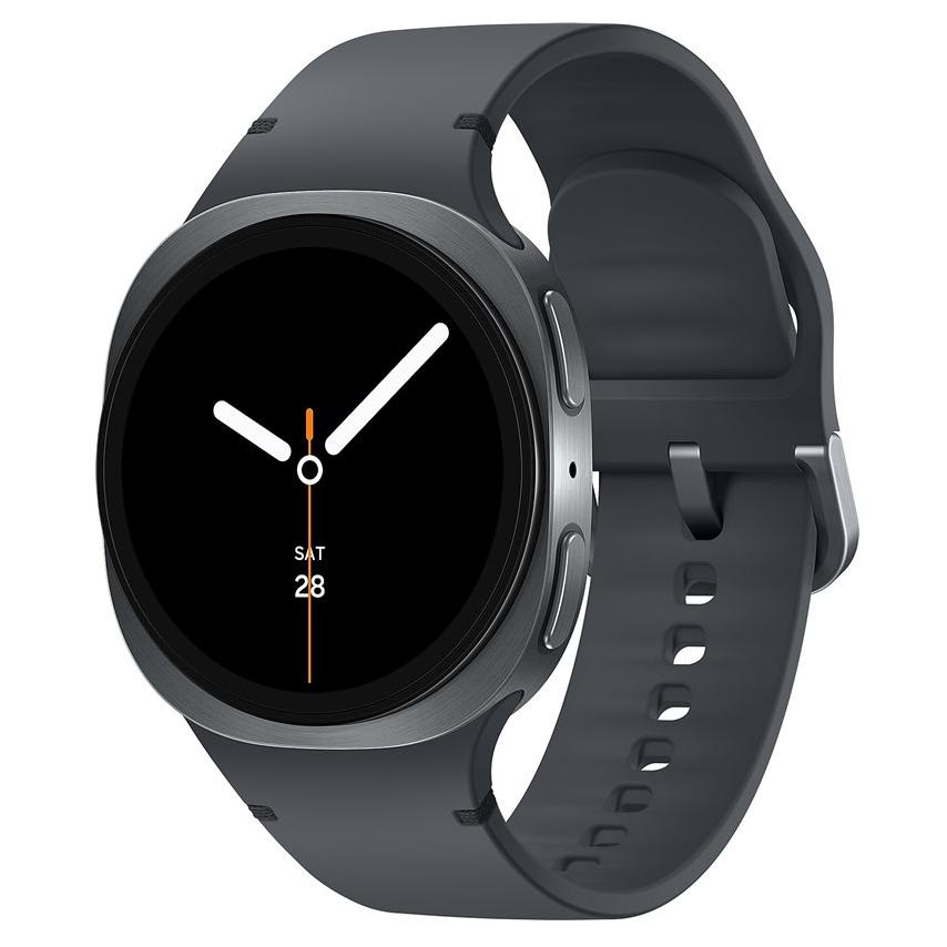 Samsung Galaxy Watch8 - 40mm - Graphite - Sports Watch with Silicone Strap