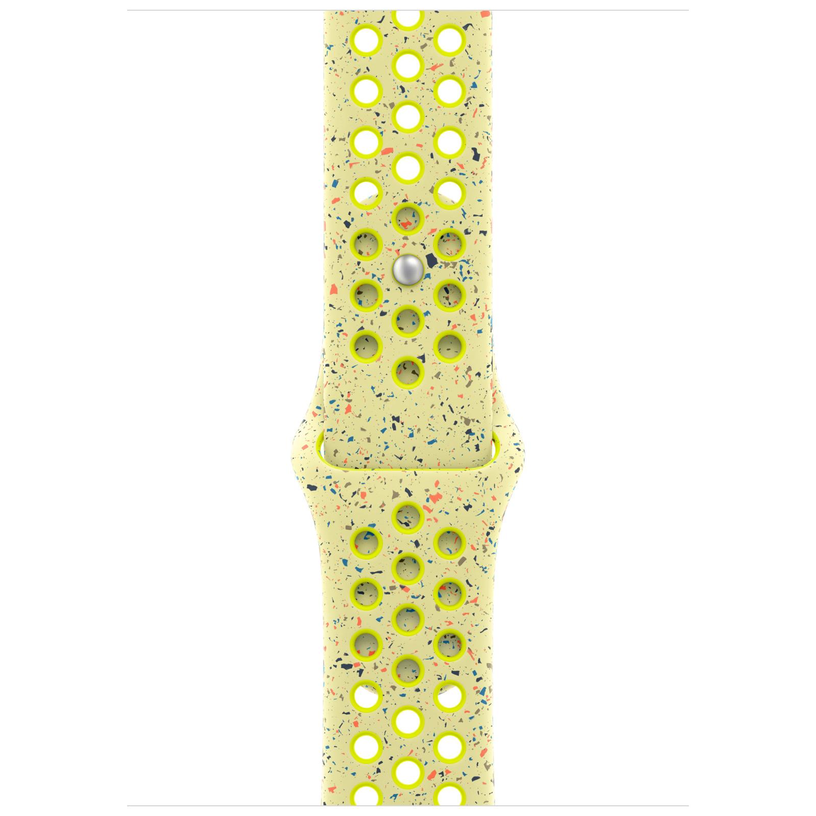 Apple Smart Strap - Fluoroelastomer Band with Random Color Flakes for Apple Watch 44mm, 45mm, 46mm, 49mm