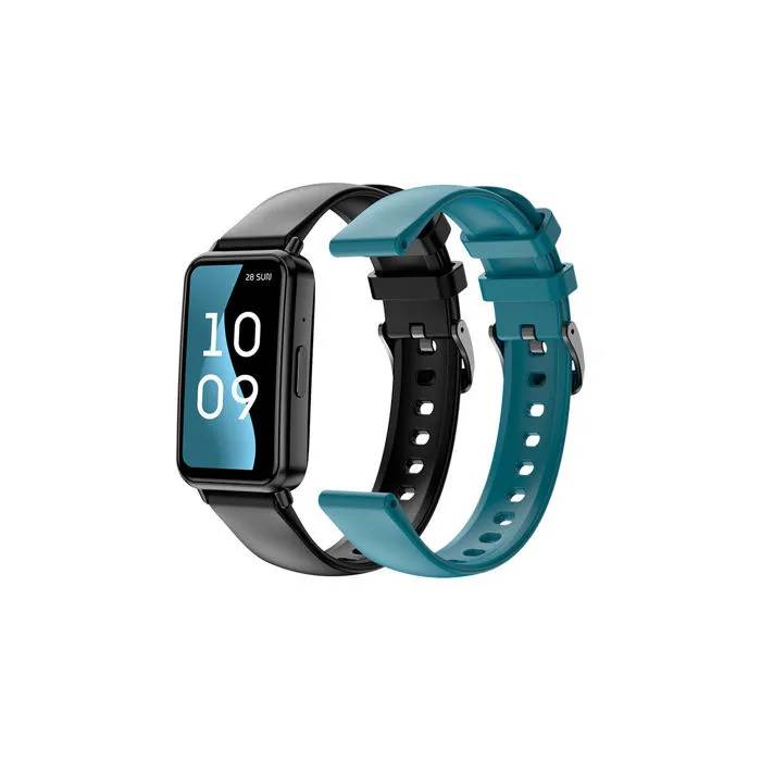 SPC Duo Fit AMOLED Smartwatch, Bluetooth Calls, Over 100 Sports Modes, 2 Bracelets, 8-Day Battery Life, IP68 Water Resistance, SPC Smart You App