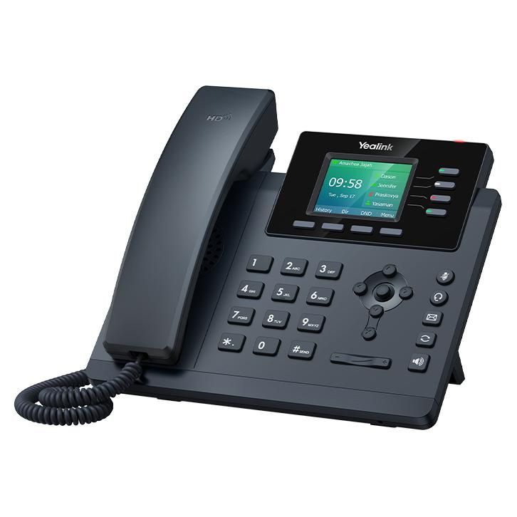 Yealink SIP-T34W Fixed Phone, Black, 4 Lines, WiFi