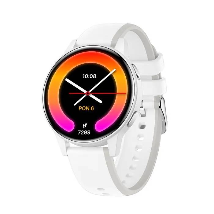 Reloj inteligente FOREVER iGo Watch 4 - Blanco - Pantalla AMOLED de 1,28" - Bluetooth 5.3