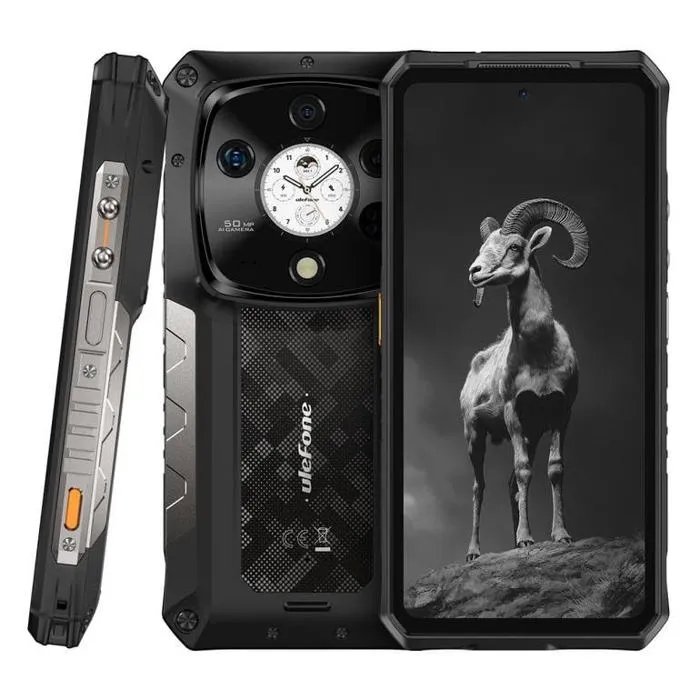 Ulefone Armor 28 Pro - 6.66-inch Dual AMOLED Display, 512GB + 16GB RAM, Night Vision Camera, 10,600mAh Battery