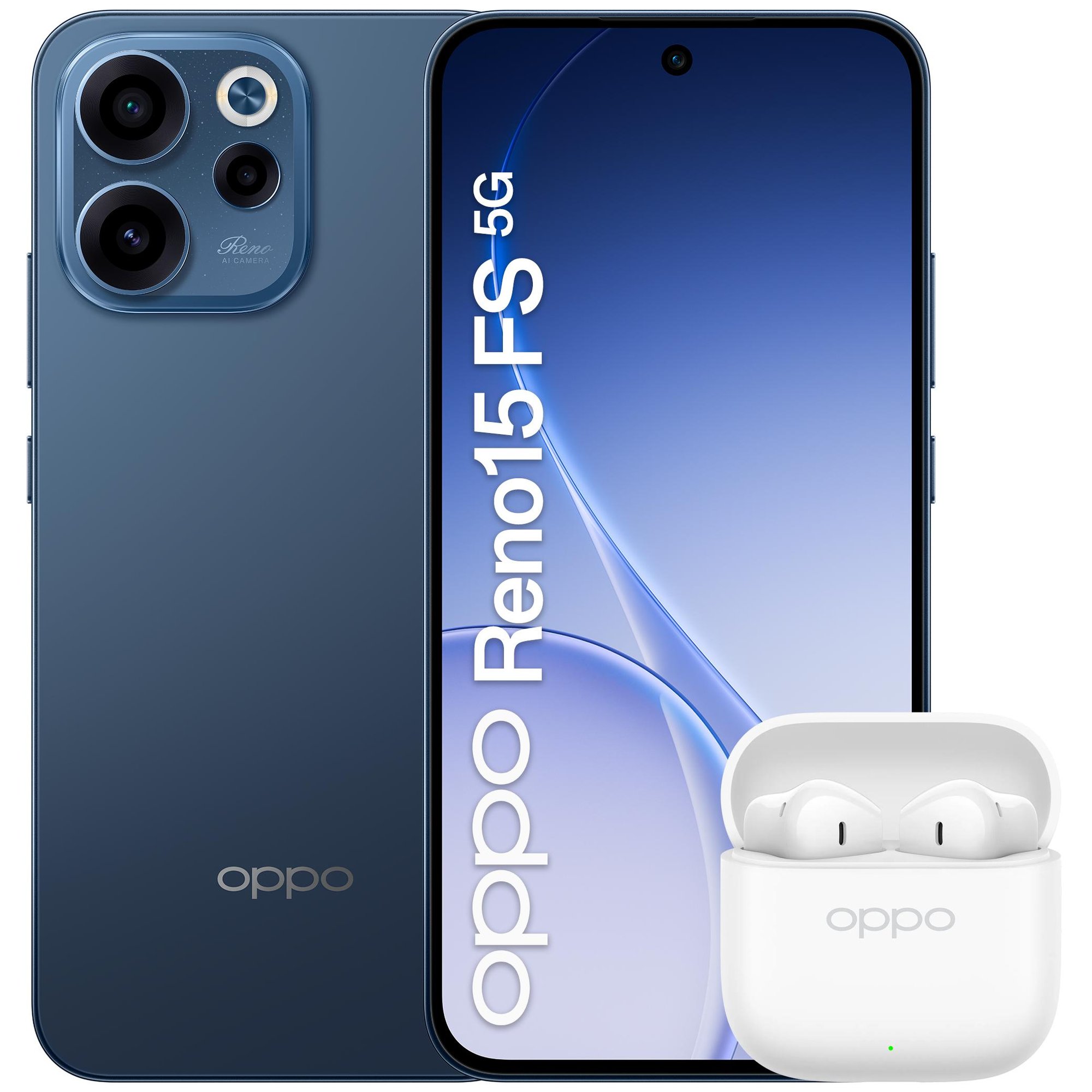 OPPO Reno15 FS 5G - Twilight Black (6.57" Screen, 8GB RAM, 512GB Storage)