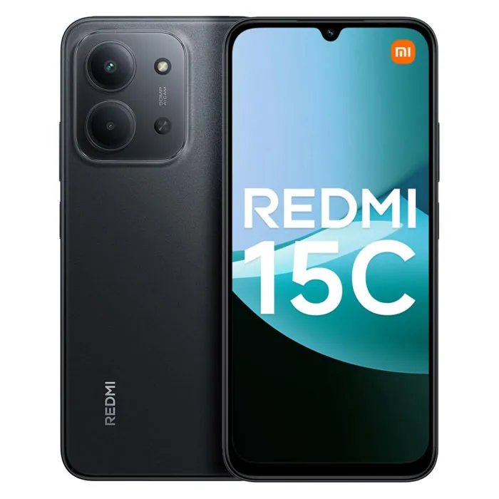 Xiaomi Redmi 15C 4G Smartphone - 256GB ROM, 4GB RAM, 6.9-inch 120Hz Display