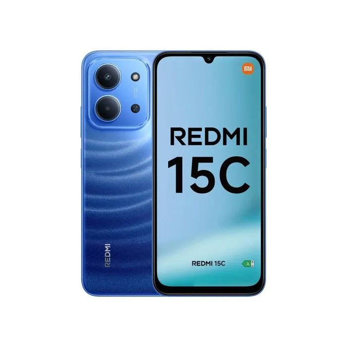 Xiaomi Redmi 15C 4G - 4GB RAM, 256GB Storage, Blue (Moonlight Blue) Dual SIM