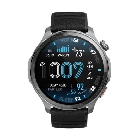 Amazfit Balance 2 XT GPS Smartwatch - 47mm AMOLED, Black, 5ATM Water Resistance, Sleep Monitor, Heart Rate Sensor