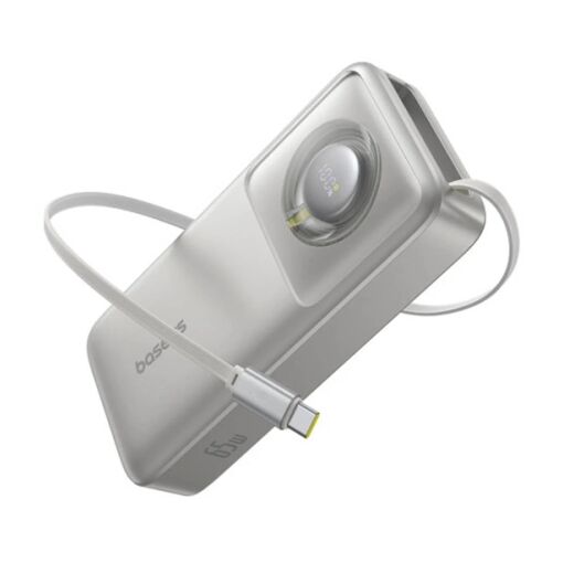 Batería portátil Baseus Free2Pull cargador rápido 65W Gris