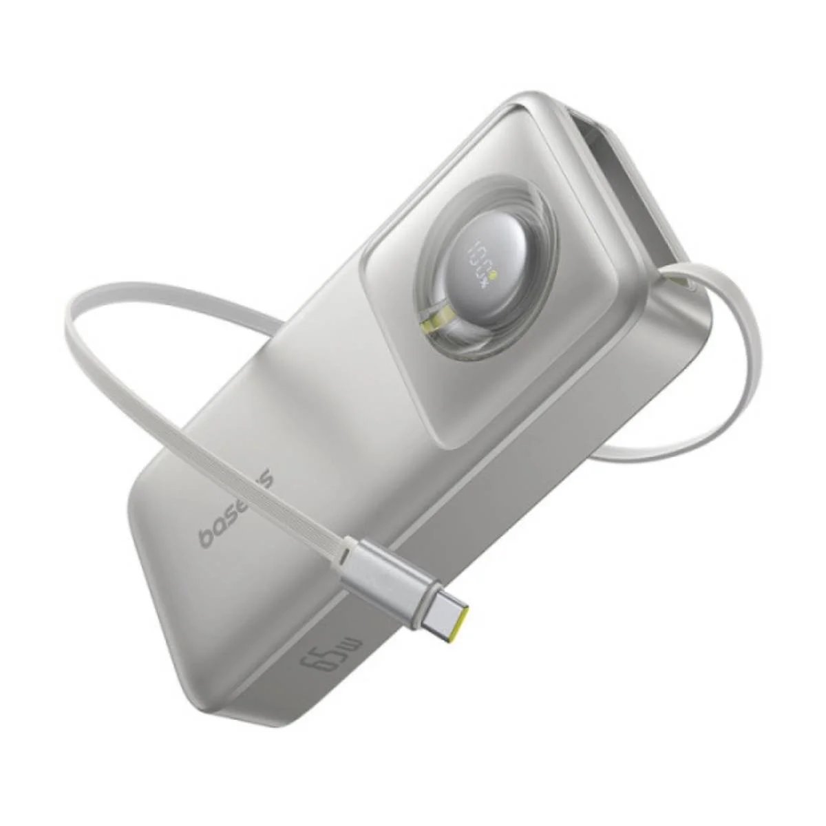 Baseus Free2Pull 65W Quick Charger Power Bank Grey