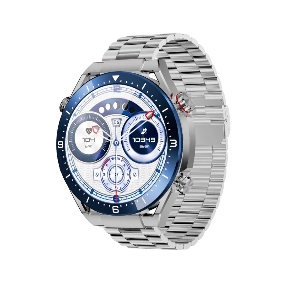 Maxcom Ecowatch Eco1 Smartwatch, Silver