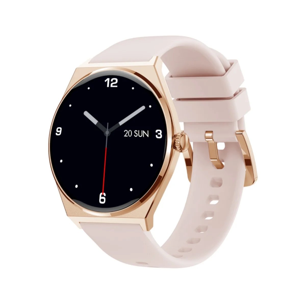 Reloj inteligente Maxcom Ecowatch 5 Dorado
