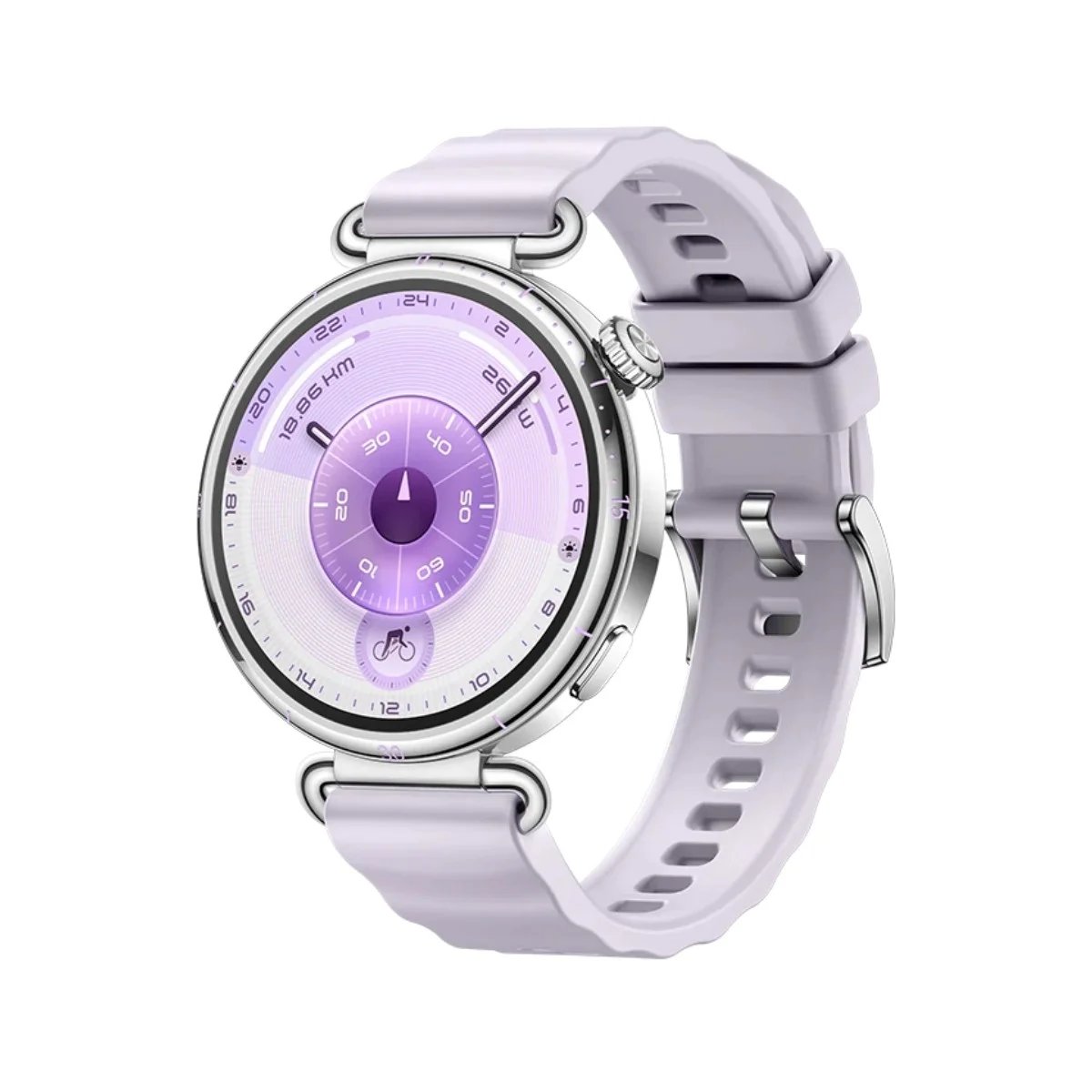 Huawei Watch GT6 41mm Smartwatch, Fluoroelastomer Purple
