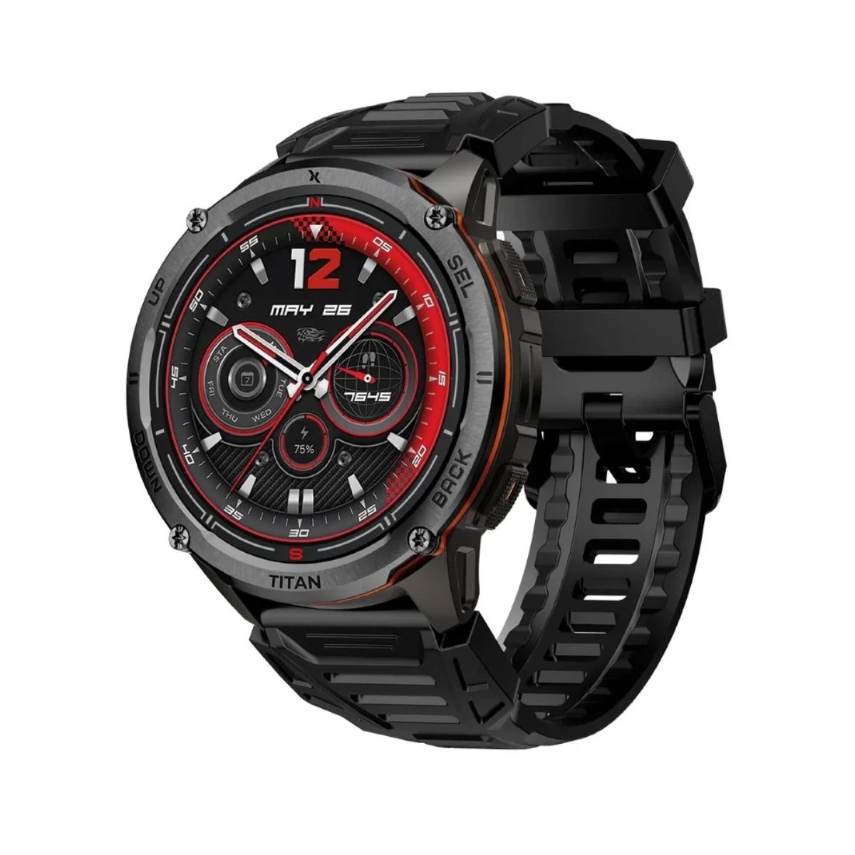 Maxcom SmartWatch Titan Chronos 36mm Black