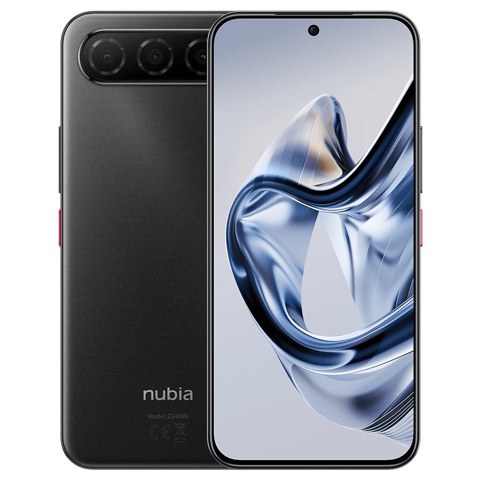 Nubia Air 5G - 6.78" USB Type-C Phone, 8GB RAM, 512GB Storage, 50MP Triple Camera, 5000mAh Battery, Black