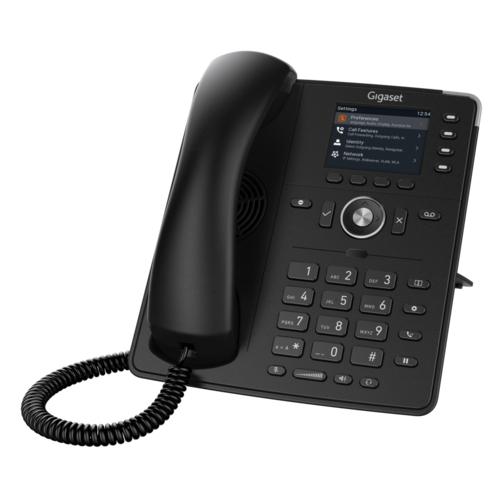 Gigaset P710 IP PRO Desk Phone, Black, 2 Lines, TFT