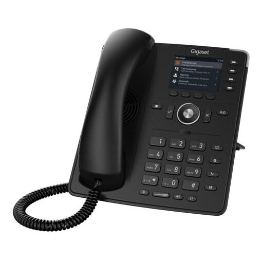 Téléphone fixe Gigaset P710 IP PRO Noir 2 lignes Écran TFT