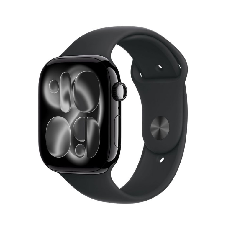 Apple Watch Series 11 (GPS, 46mm, Sport Bracelet S/M) Black
