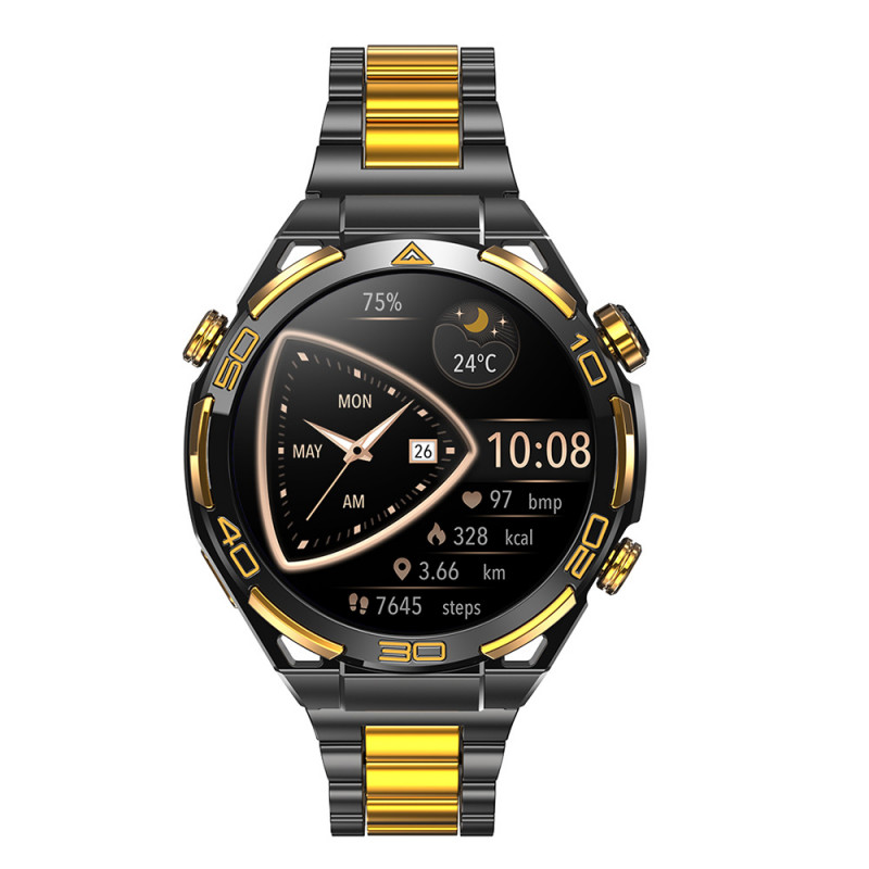 Blackview W90 Pro (Reloj inteligente de 1,43' - Llamadas Bluetooth) Negro