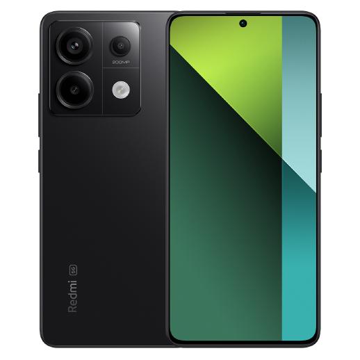 Xiaomi Redmi Note 13 Pro 5G Wind Tre - Pantalla de 6.67", 16GB de RAM, 512GB de almacenamiento, cámara trasera triple de 20MP, batería de 5100mAh, negro